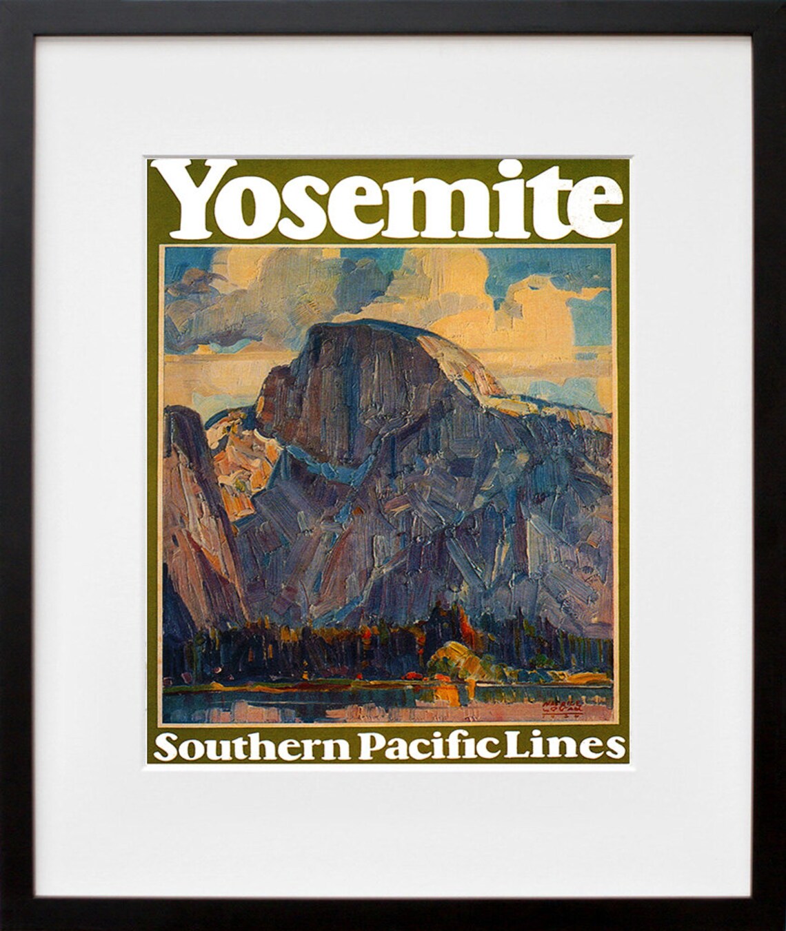 Yosemite National Park Vintage Travel Poster - Image 2