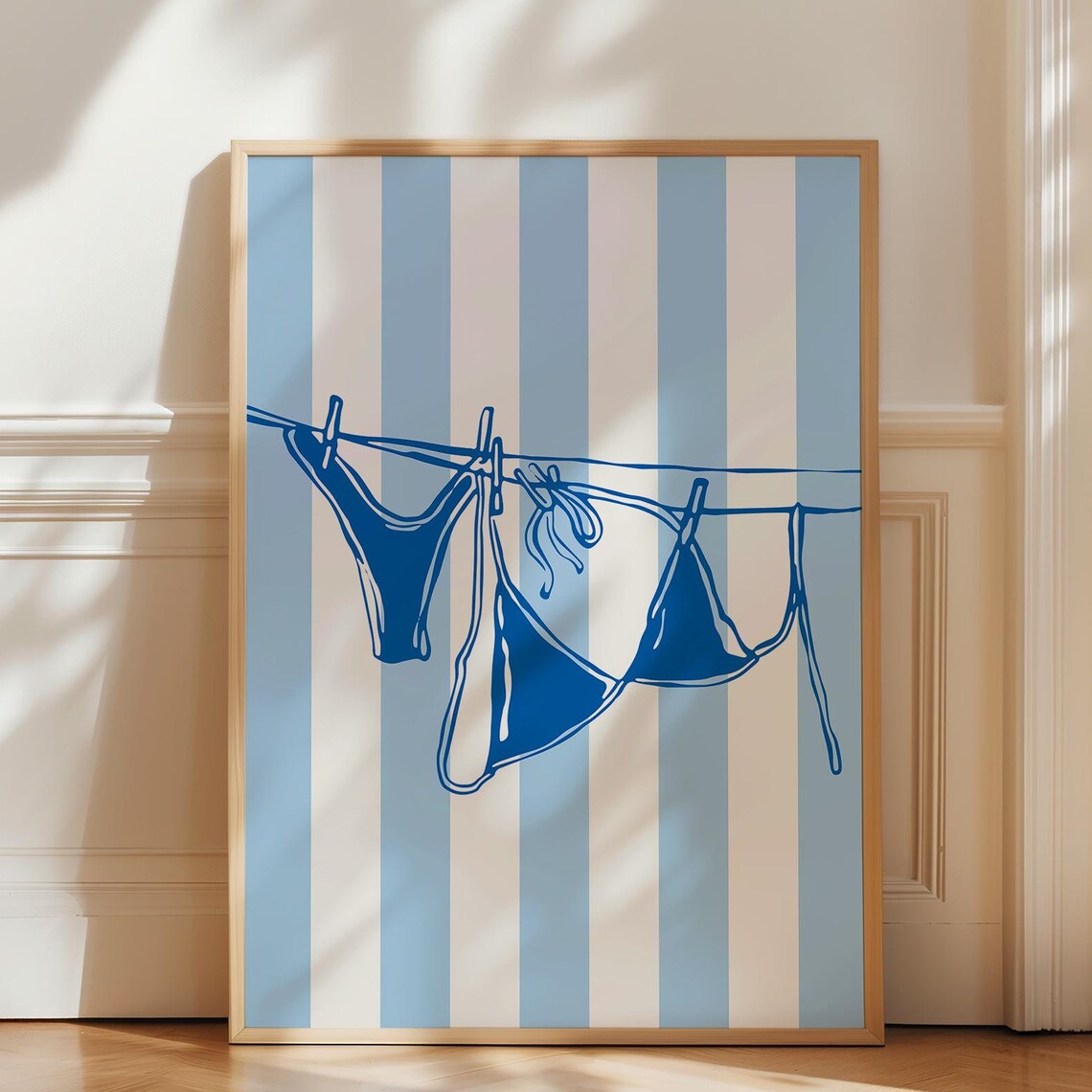 Bikini Endless Summer Coastal Cowgirl Art Print
