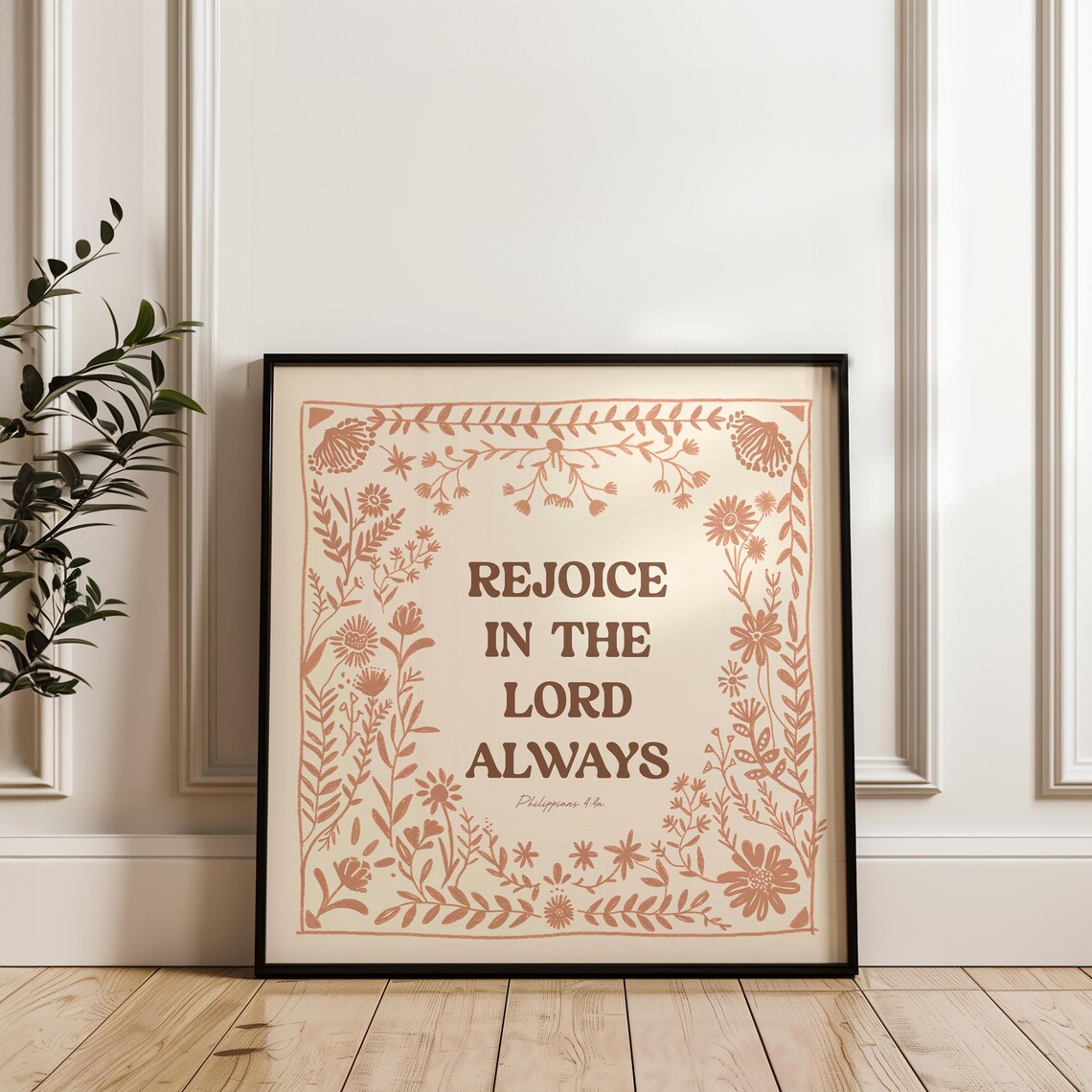 Rejoice In The Lord Always, Philippians 4:4 Print - Image 2