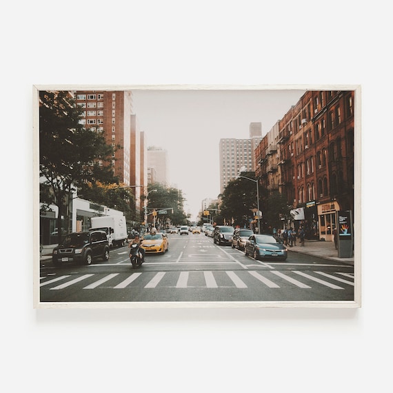 New York City Street Photography Modern Art Print
