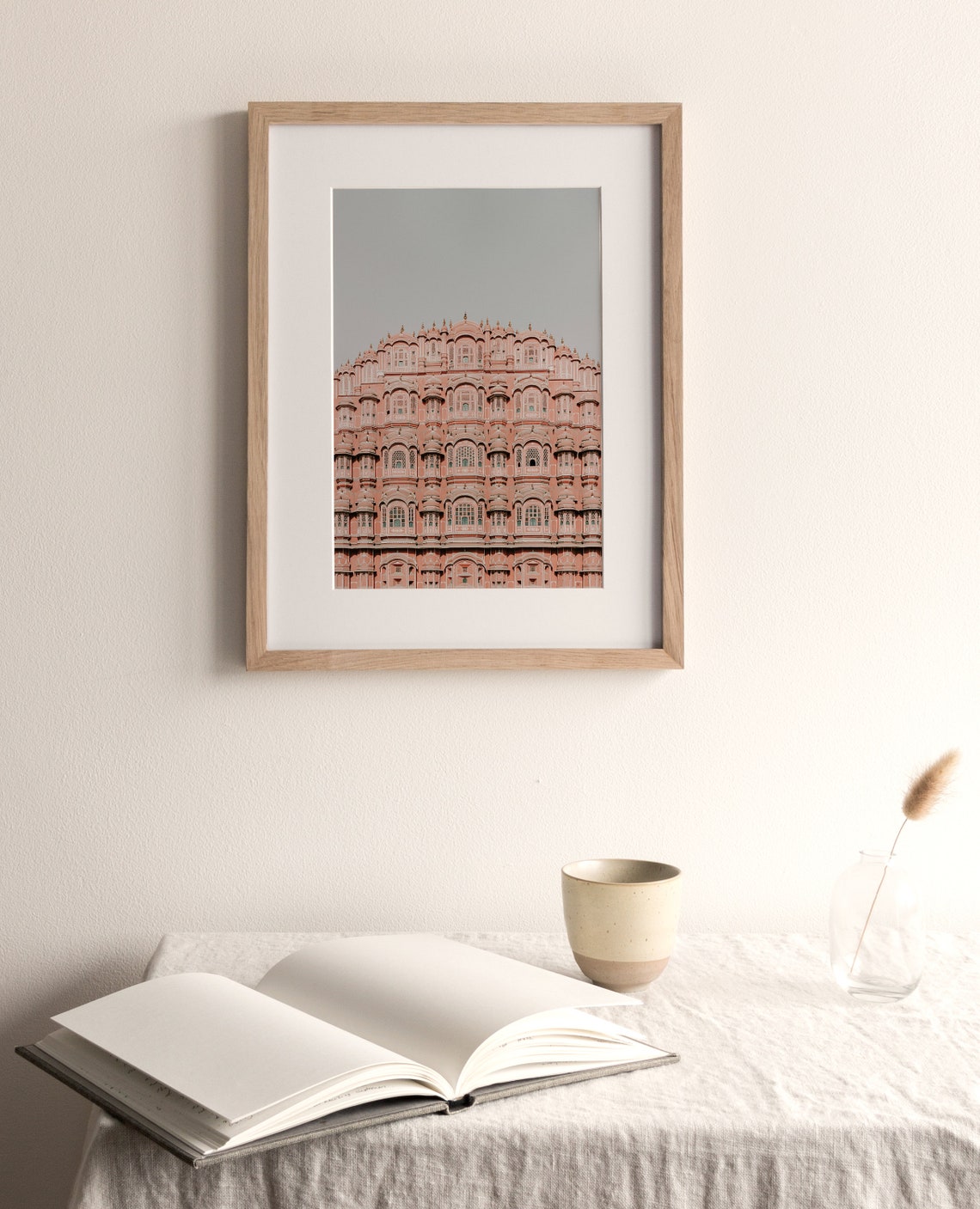 Hawa Mahal Pink Palace Jaipur India Rajput Architecture Photo Poster - Image 3