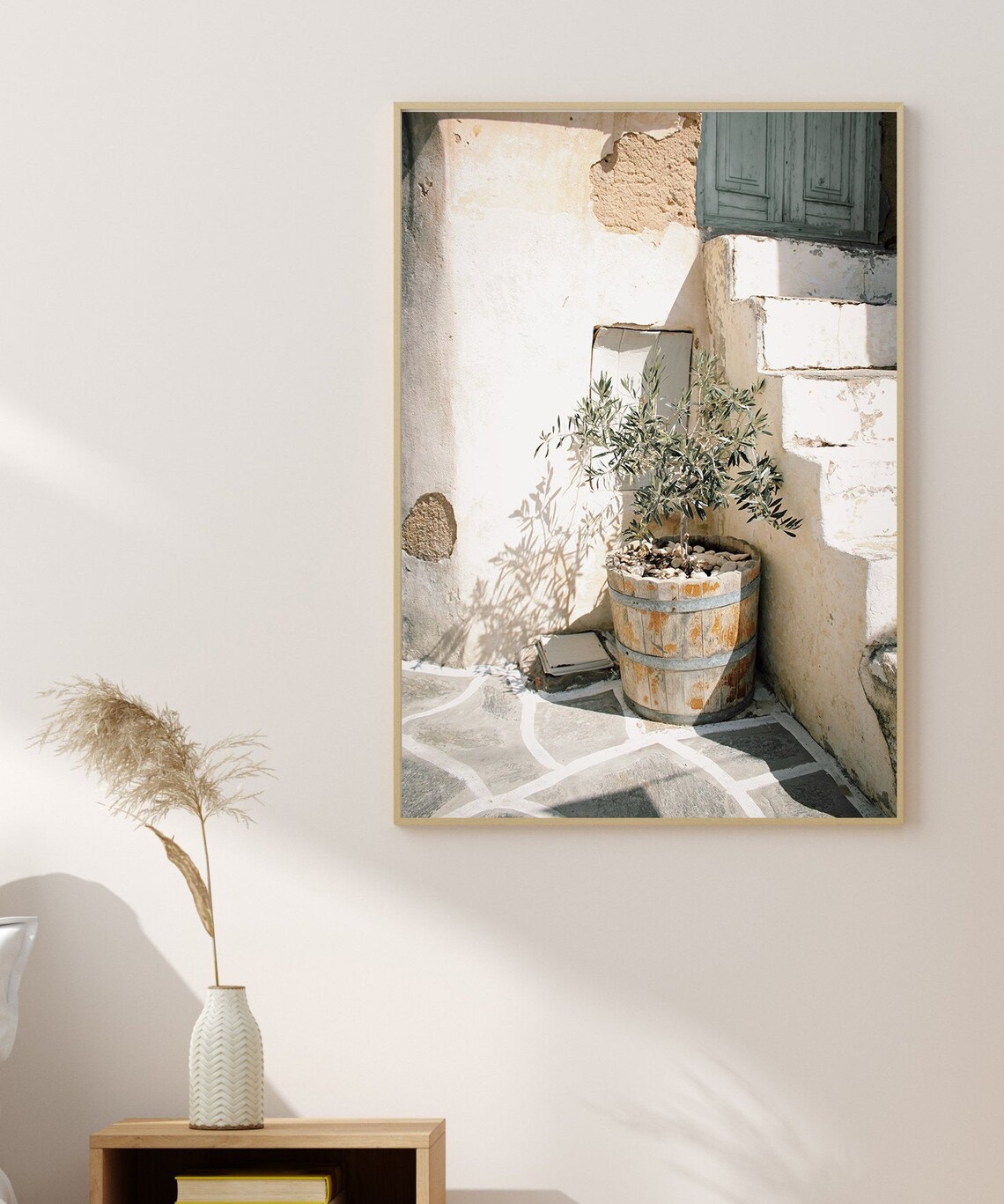 Puglia Italy Olive Tree Art Print, Ostuni Village - Image 3