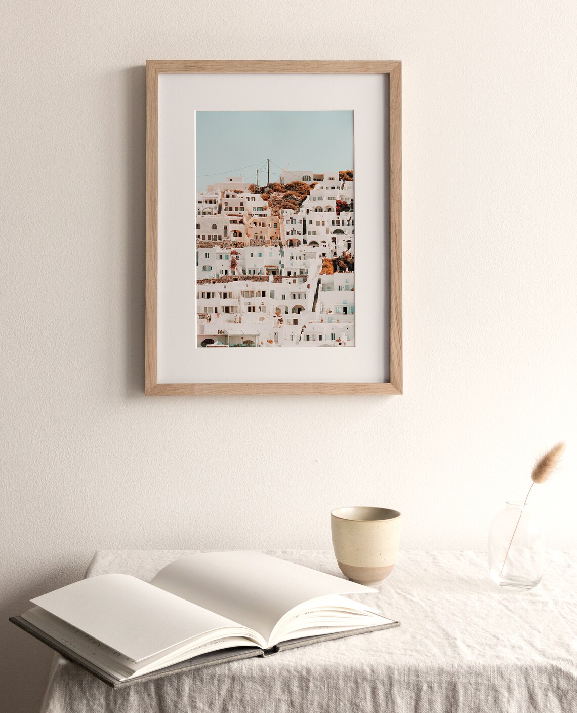 Santorini Architecture Greece Travel Poster - Image 4