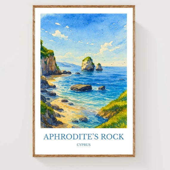 Aphrodites Rock Music Poster
