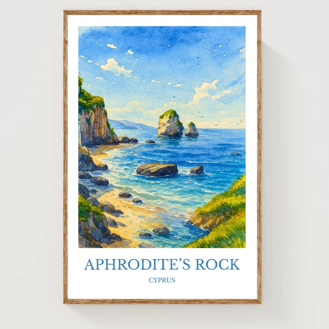 Aphrodites Rock Music Poster