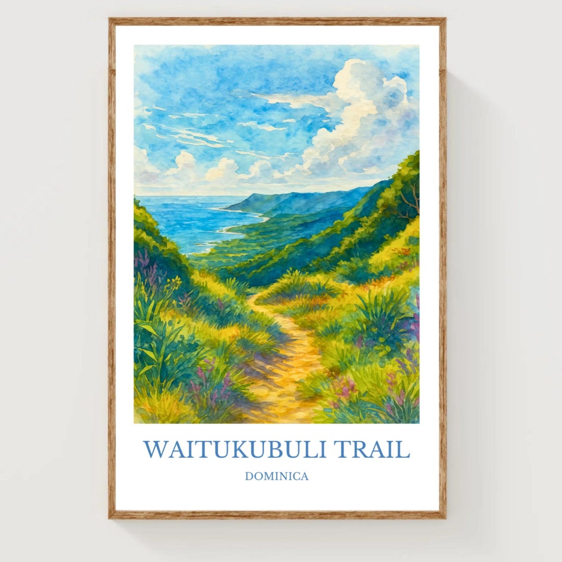 Waitukubuli Trail Poster