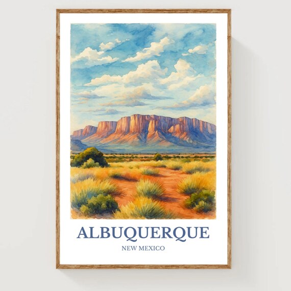 Albuquerque Travel Poster