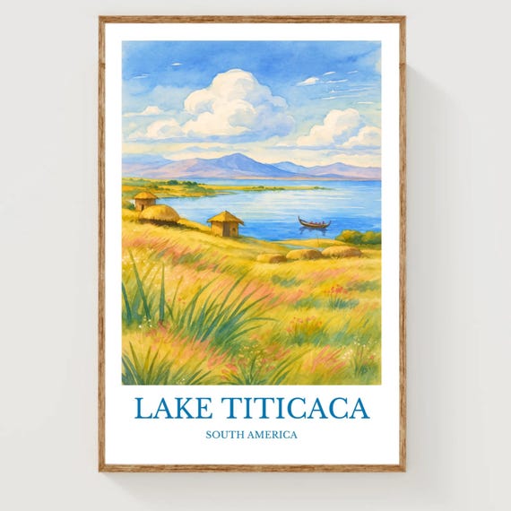 Lake Titicaca Poster