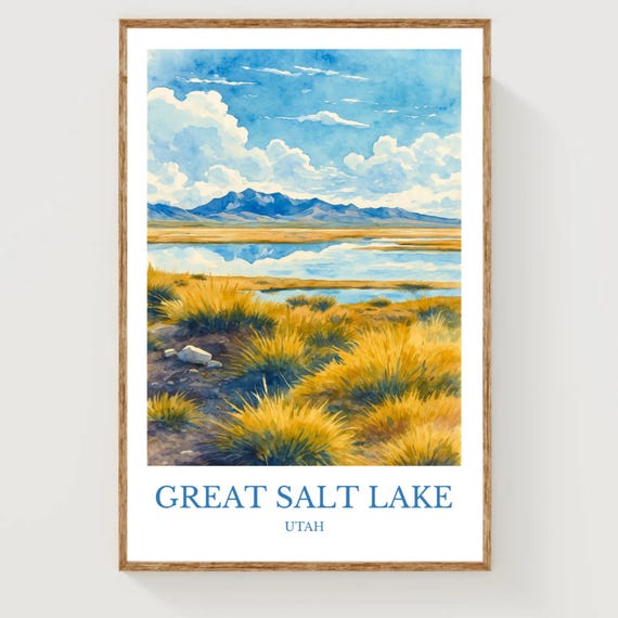 Great Salt Lake Poster