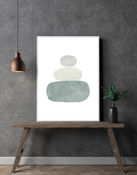 Neutral Room Wall Art 70s Neutral Wall Art Boho Decor Cozy Room Decor Abstract Wall Art Abstract Print Art Natural Clay Colors Print