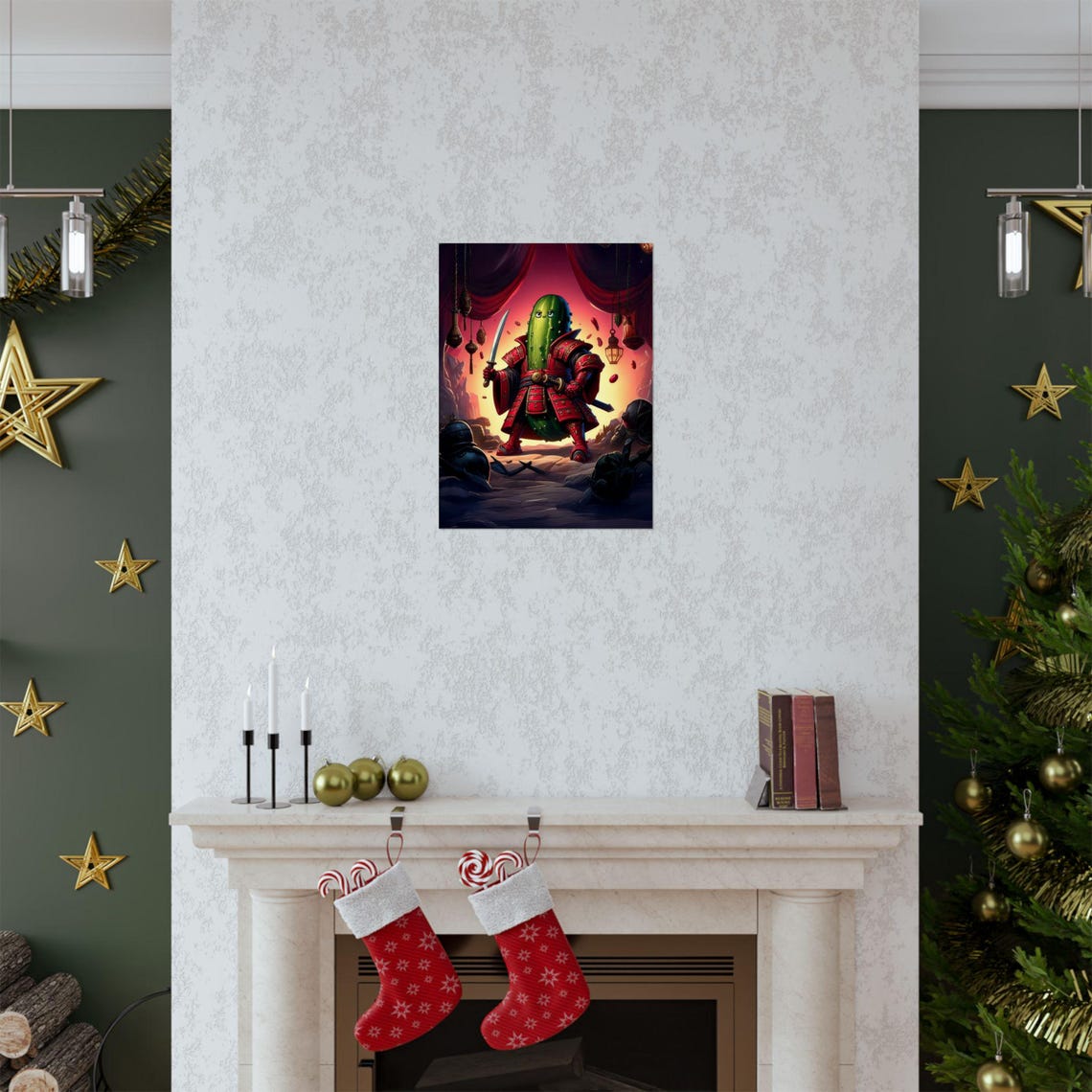 Pickle Poster, Quirky Kitchen Decor Humor - Image 2