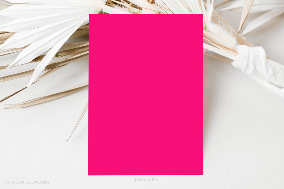 Galentine's Day Soiree Best Friends Pink Balloons Invite Art Print - Image 5