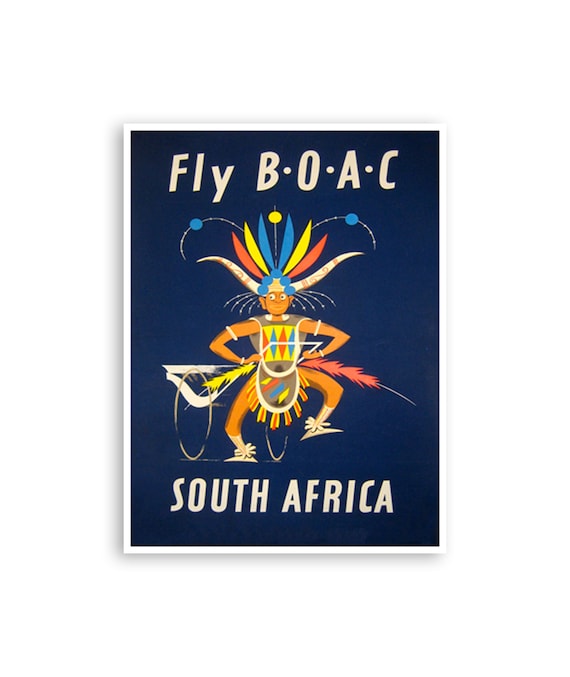 South Africa Poster Travel Art African Wall Print Home Decor Xr3464