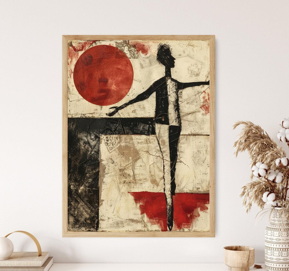 Dada Movement Surrealism Painting, Art Print