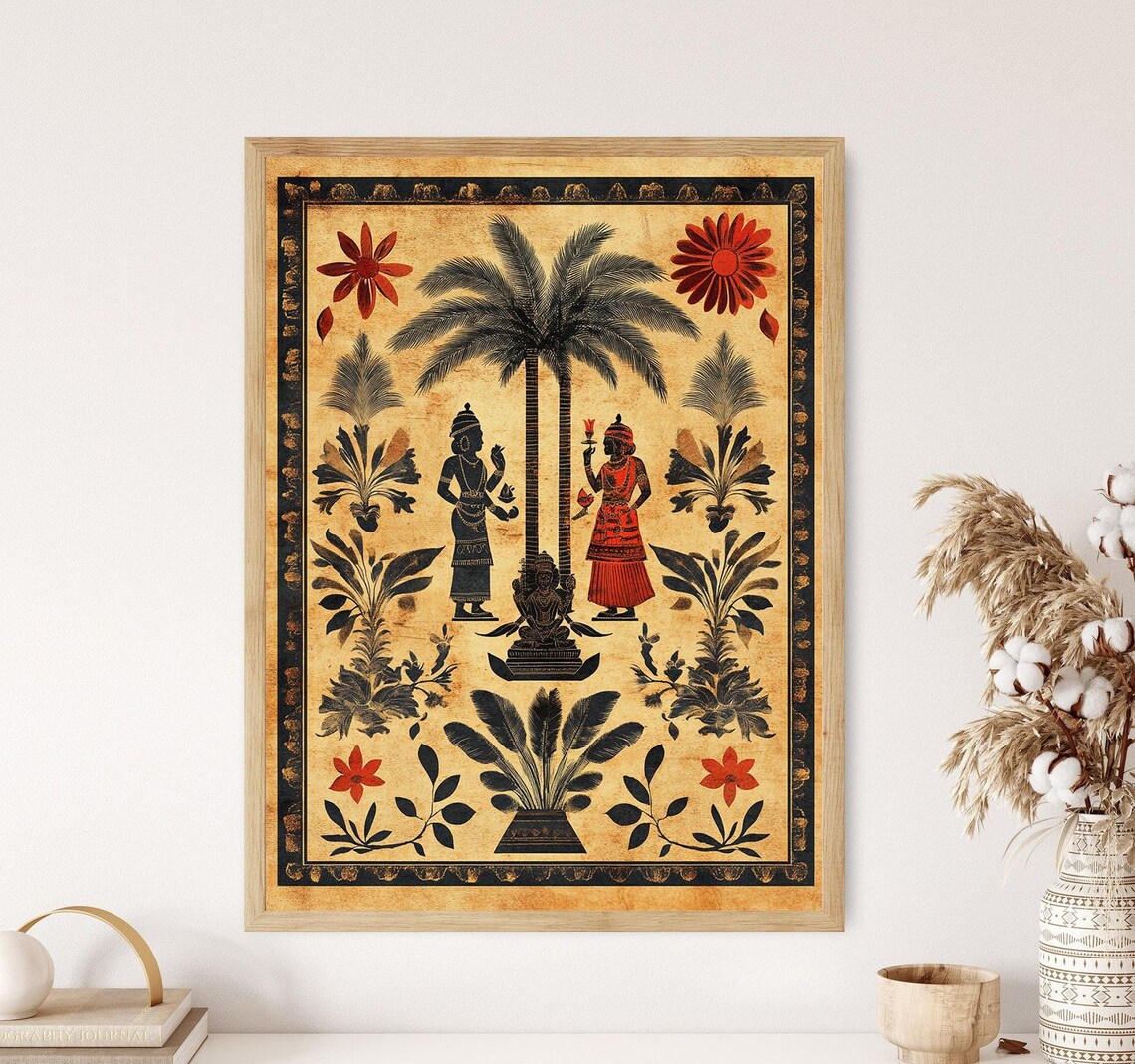 Odisha Palm Leaf Engraving Art, Mythological Design
