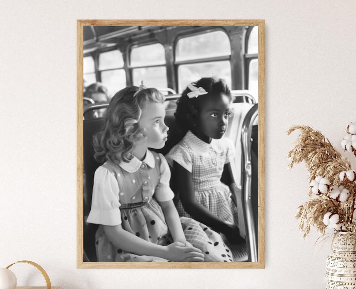 Rosa Parks Tribute, Civil Rights Movement Art Print