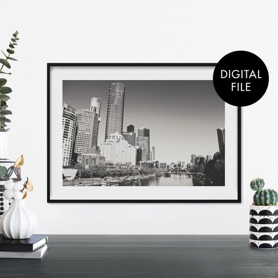 Southbank Melbourne Australia Print Wall Art At Home File