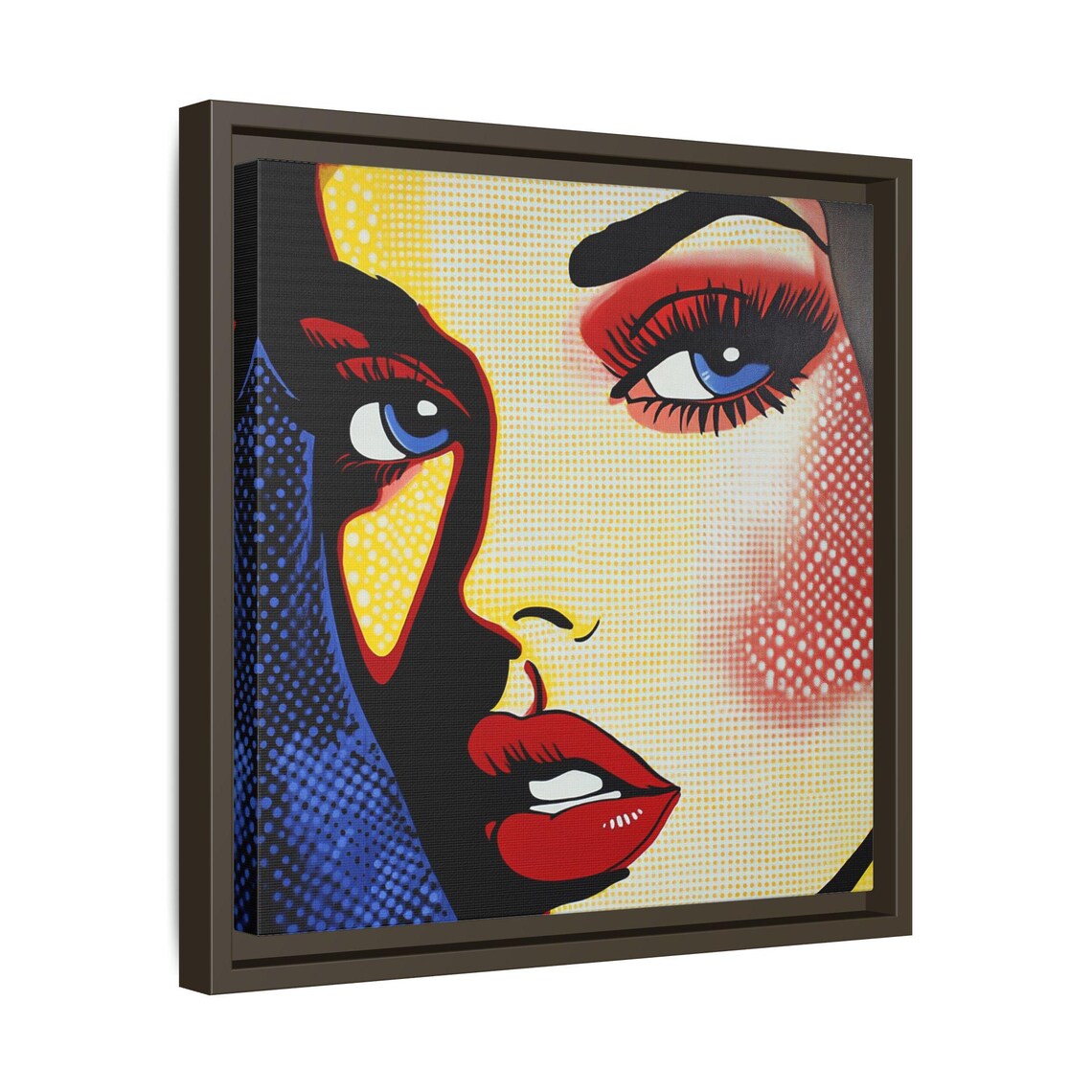 Lichtenstein Inspired Pop Art, Modern Art Poster - Image 3