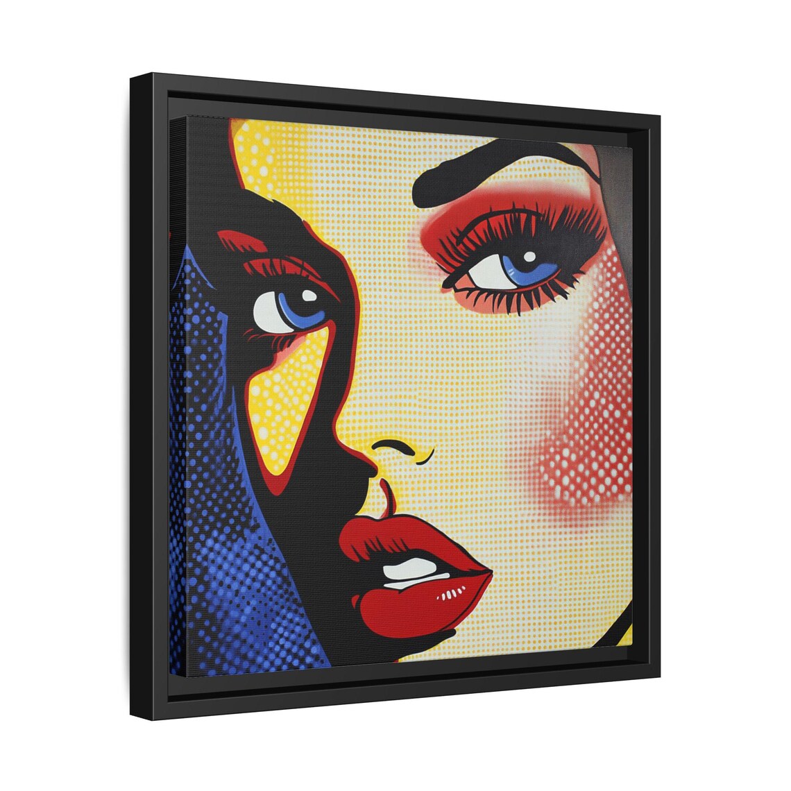 Lichtenstein Inspired Pop Art, Modern Art Poster - Image 2