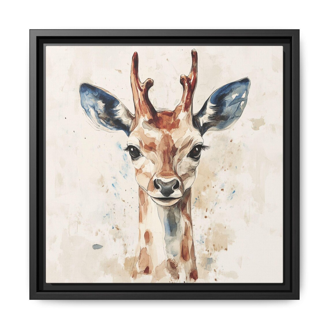 Deer Watercolor Animal Print, Nursery Decor - Image 5