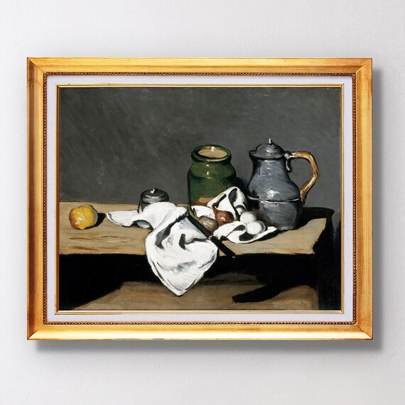 Paul Cezanne Still Life With Kettle Fine Art Glice 1869 Sku 0209