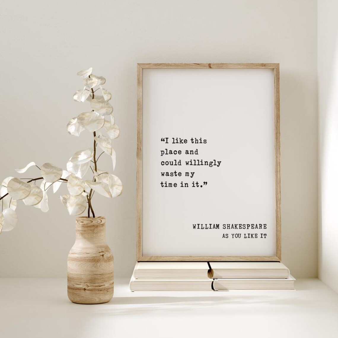 William Shakespeare Quote, Home Decor Art Print - Image 4