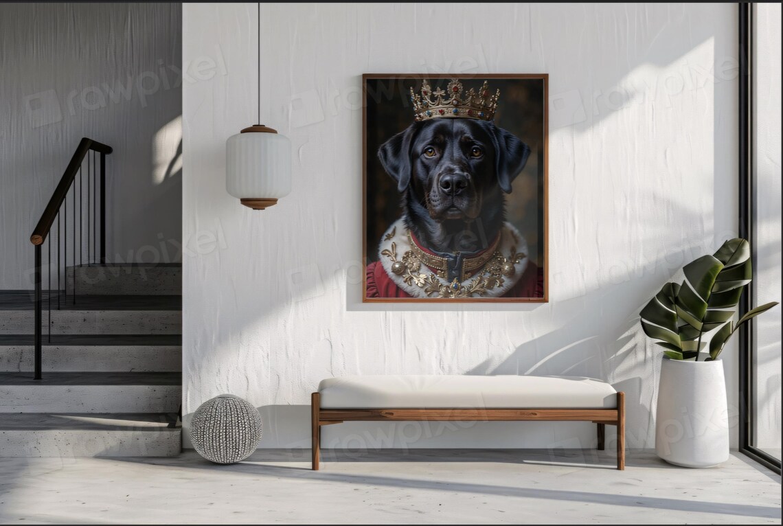 Labrador Retriever Dog Print, Animal Wall Art - Image 4