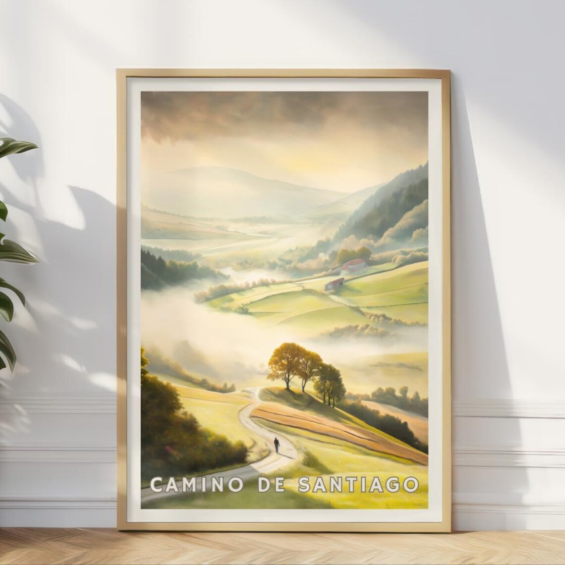 Camino De Santiago - Spanish Pilgrimage Trail Art Print