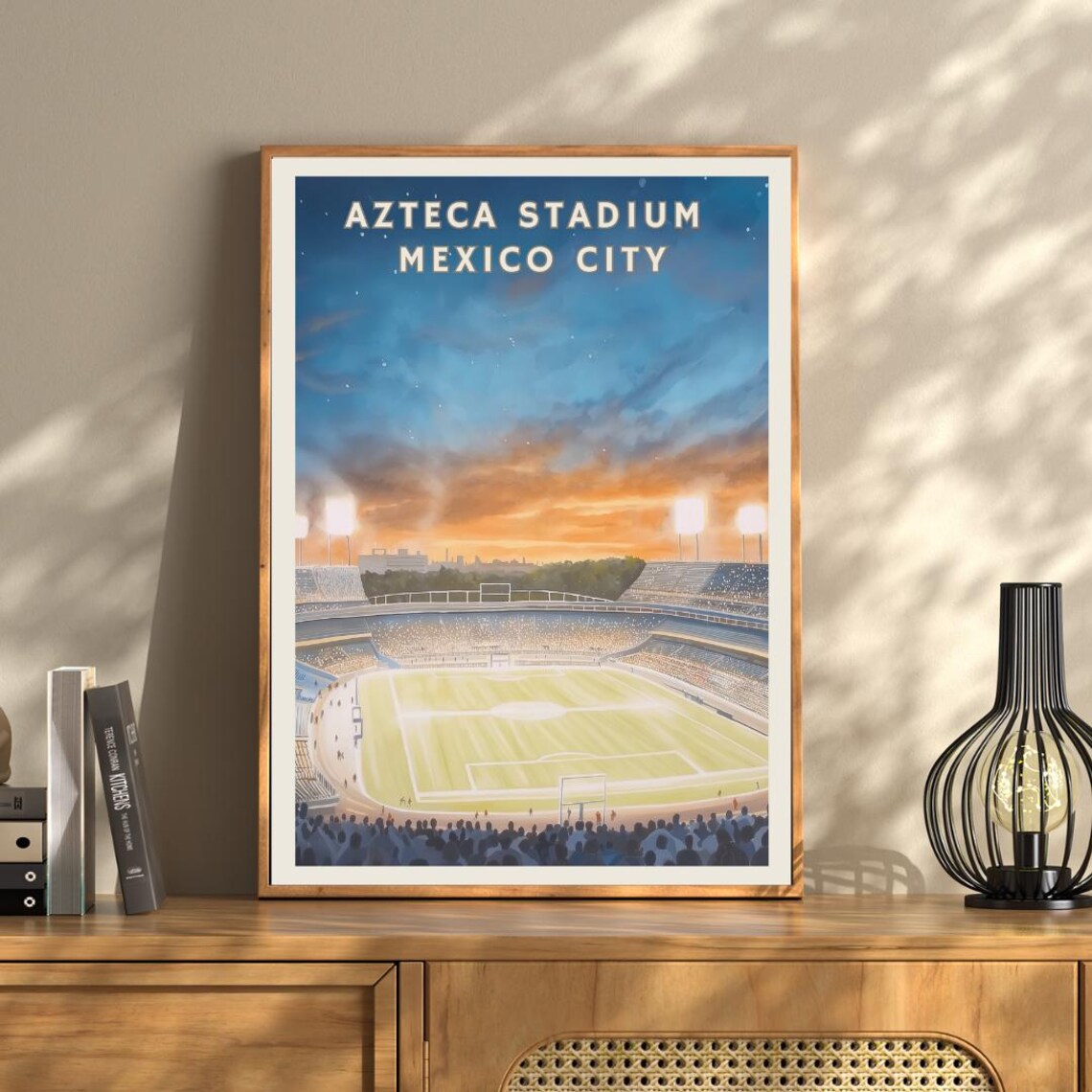 Azteca Stadium, Mexico City Travel Poster - Image 3