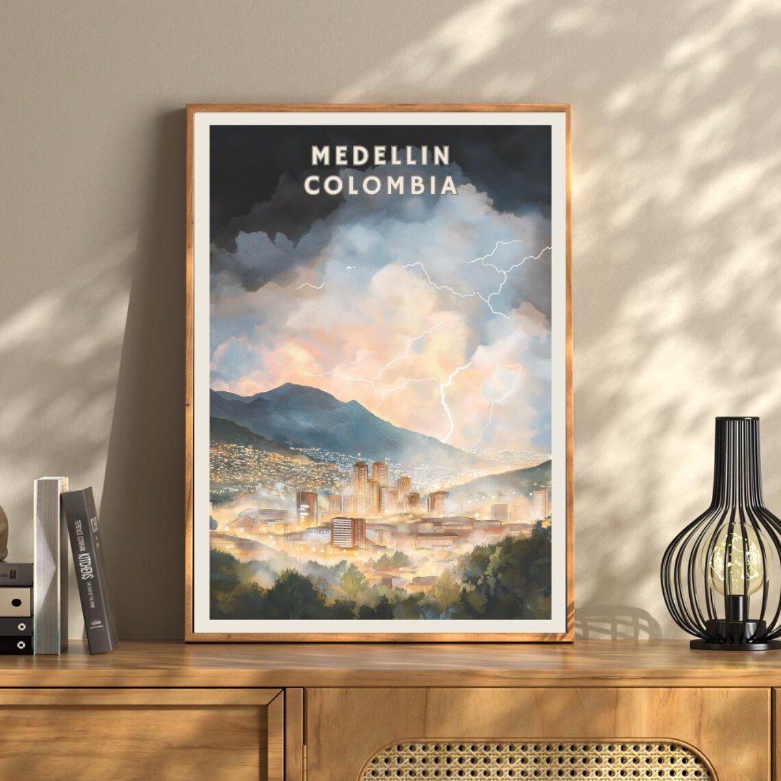 Medellin Colombia Skyline, Modern Cityscape Poster - Image 3