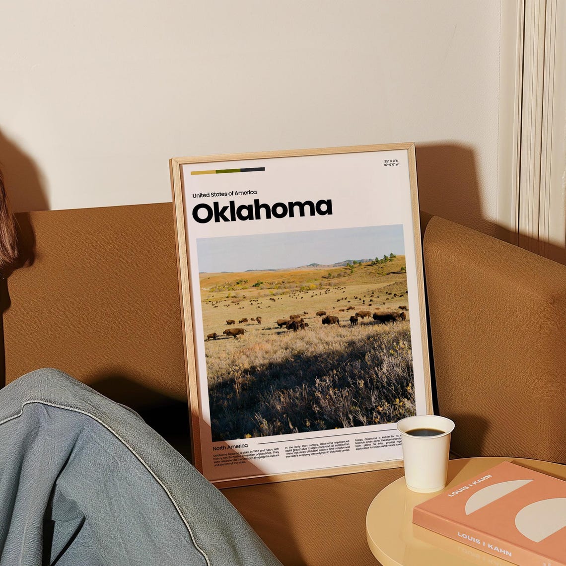 Oklahoma Travel Poster Oklahoma Poster Oklahoma Photo Poster Oklahoma Art Print Oklahoma Art Usa Poster Usa Travel Poster Travel Gift - Image 4