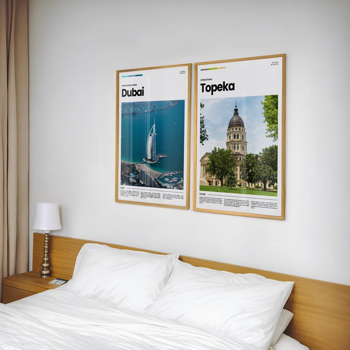 Topeka Travel Poster Topeka Poster Topeka Photo Poster Topeka Art Print Topeka Art Usa Poster Usa Travel Poster Travel Gift - Image 2