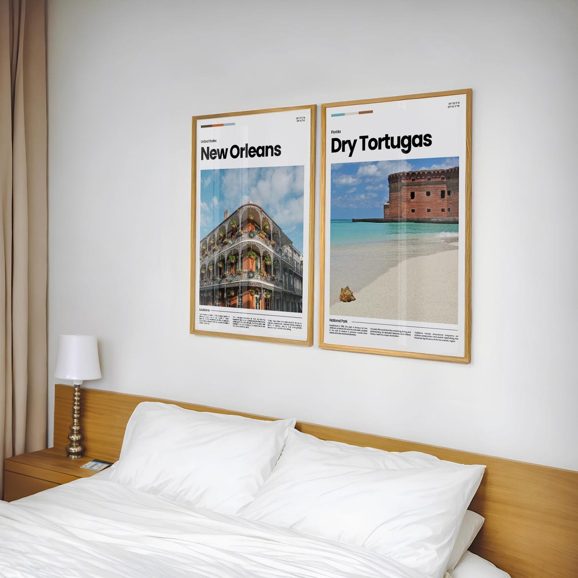 Dry Tortugas National Park Florida Fort Jefferson Island Beach Poster - Image 2