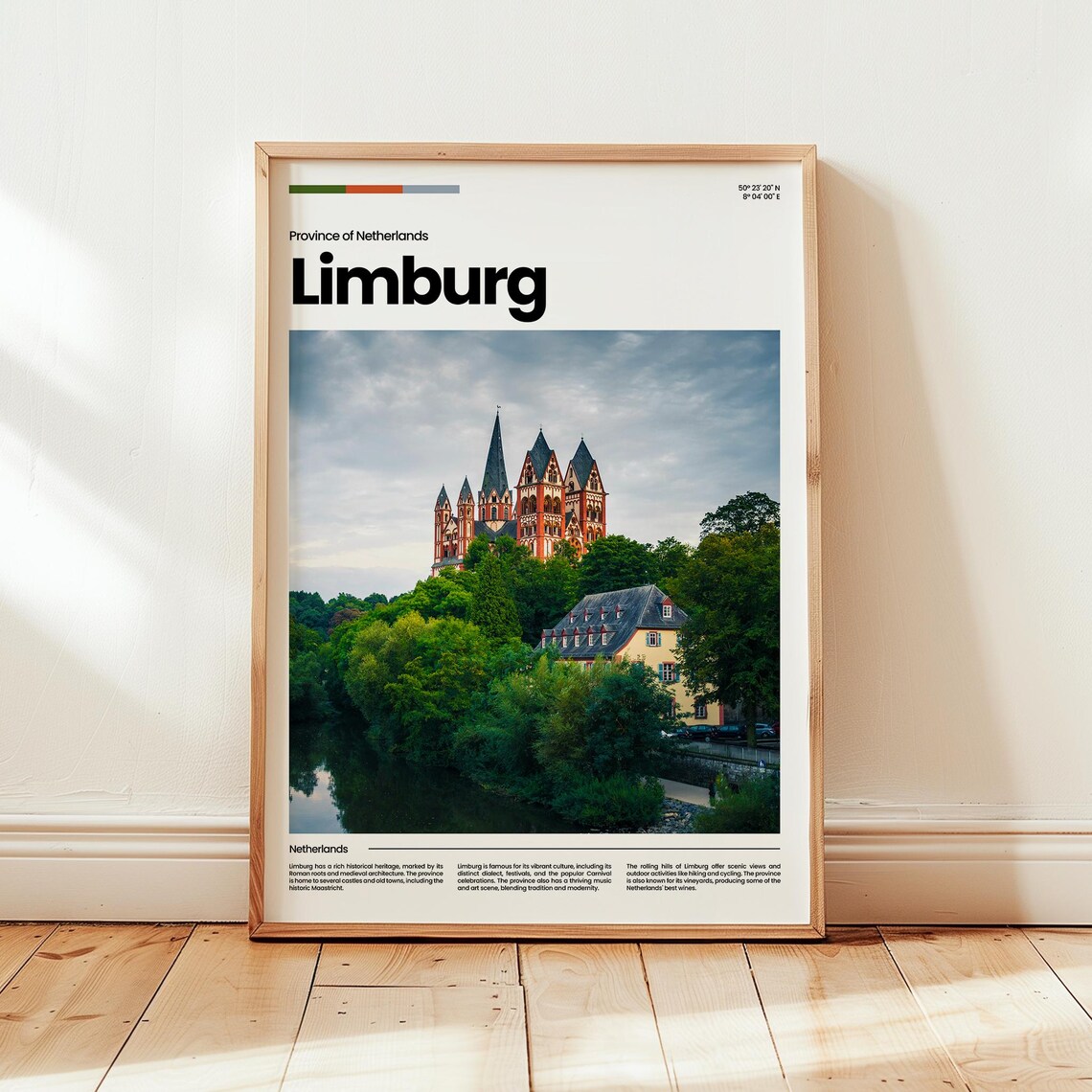 Limburg Poster Print Photo Wall Art Netherlands Travel Gift