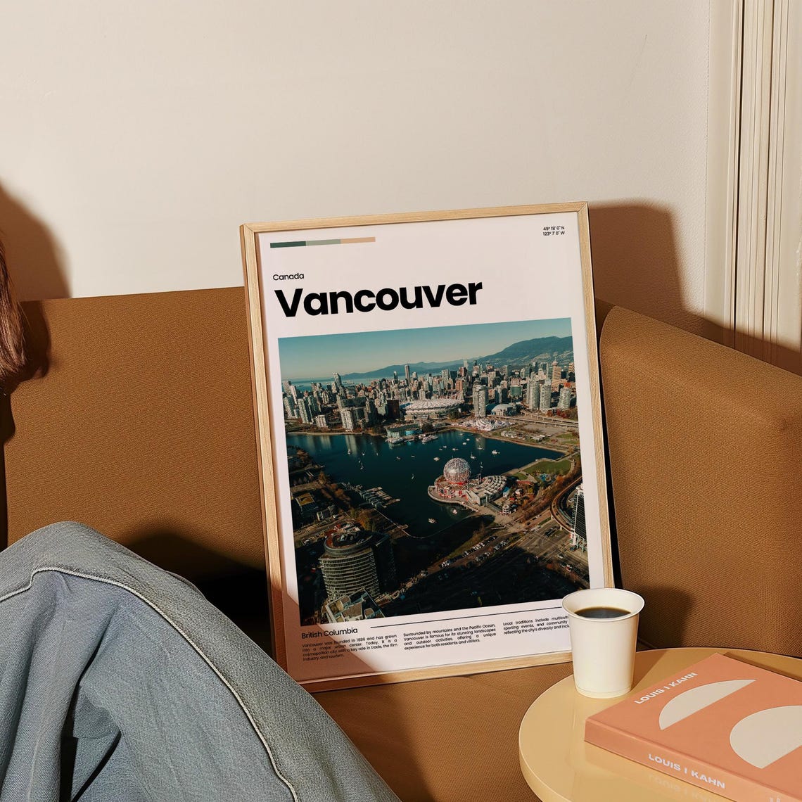 Vancouver Travel Poster Vancouver Poster Vancouver Photo Poster Vancouver Art Print Canada Poster Canada Travel Poster Travel Gift - Image 4