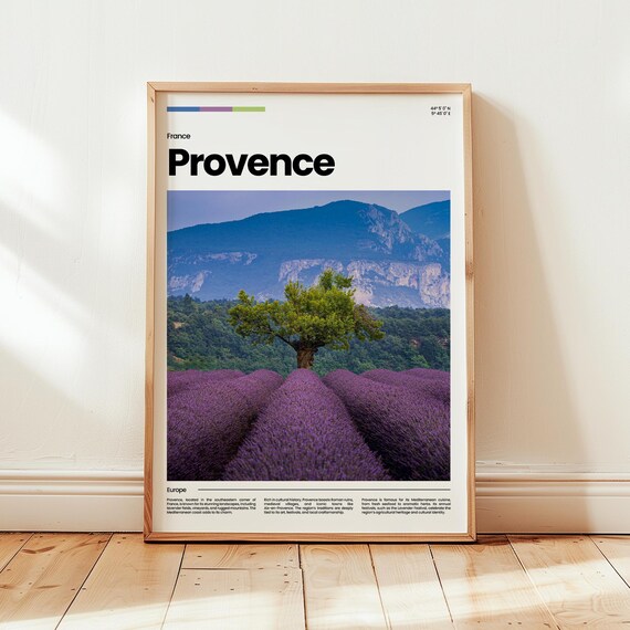 Provencealpescte Dazur Poster Provence Print Photo Wall Art France Travel Gift