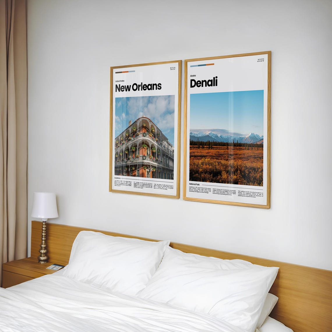 Denali Travel Poster Denali Poster Denali Photo Poster Denali Art Print Denali National Park Usa Poster Usa Travel Poster Travel Gift - Image 2