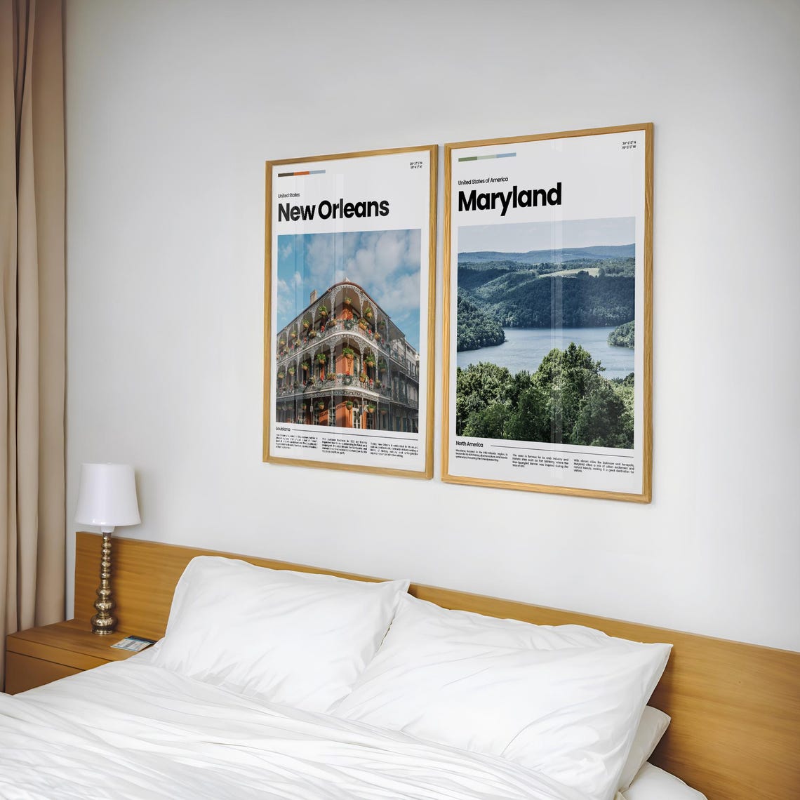 Maryland Travel Poster Maryland Poster Maryland Photo Poster Maryland Art Print Maryland Art Usa Poster Usa Travel Poster Travel Gift - Image 2