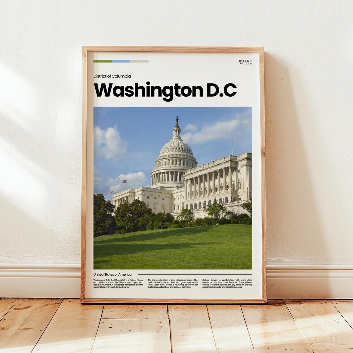 Washington Dc Poster Print Photo United States Travel Gift
