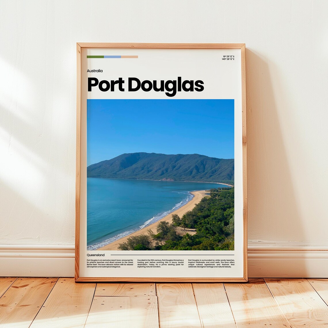 Port Douglas Travel Poster, Australia Gift