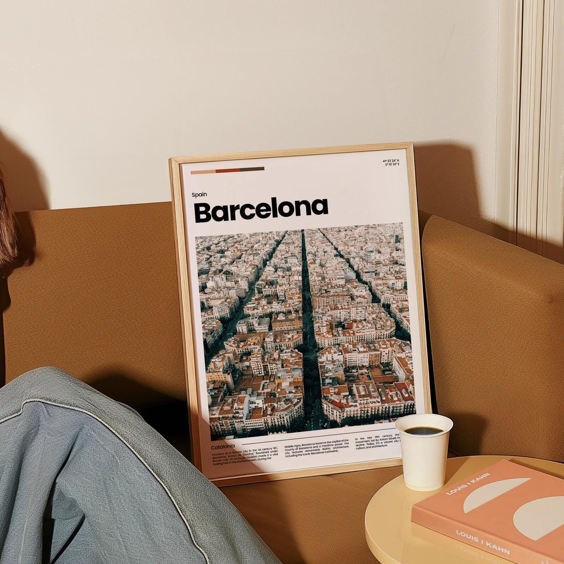 Barcelona Travel Poster Barcelona Poster Barcelona Photo Poster Barcelona Art Print Spain Poster Spain Travel Poster Travel Gift - Image 4