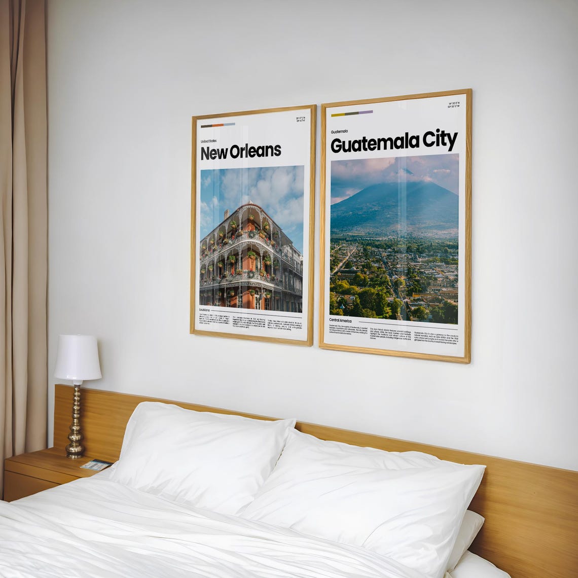 Guatemala City Travel Poster Guatemala City Poster Guatemala City Photo Poster Guatemala City Print Central America Poster Travel Gift - Image 2