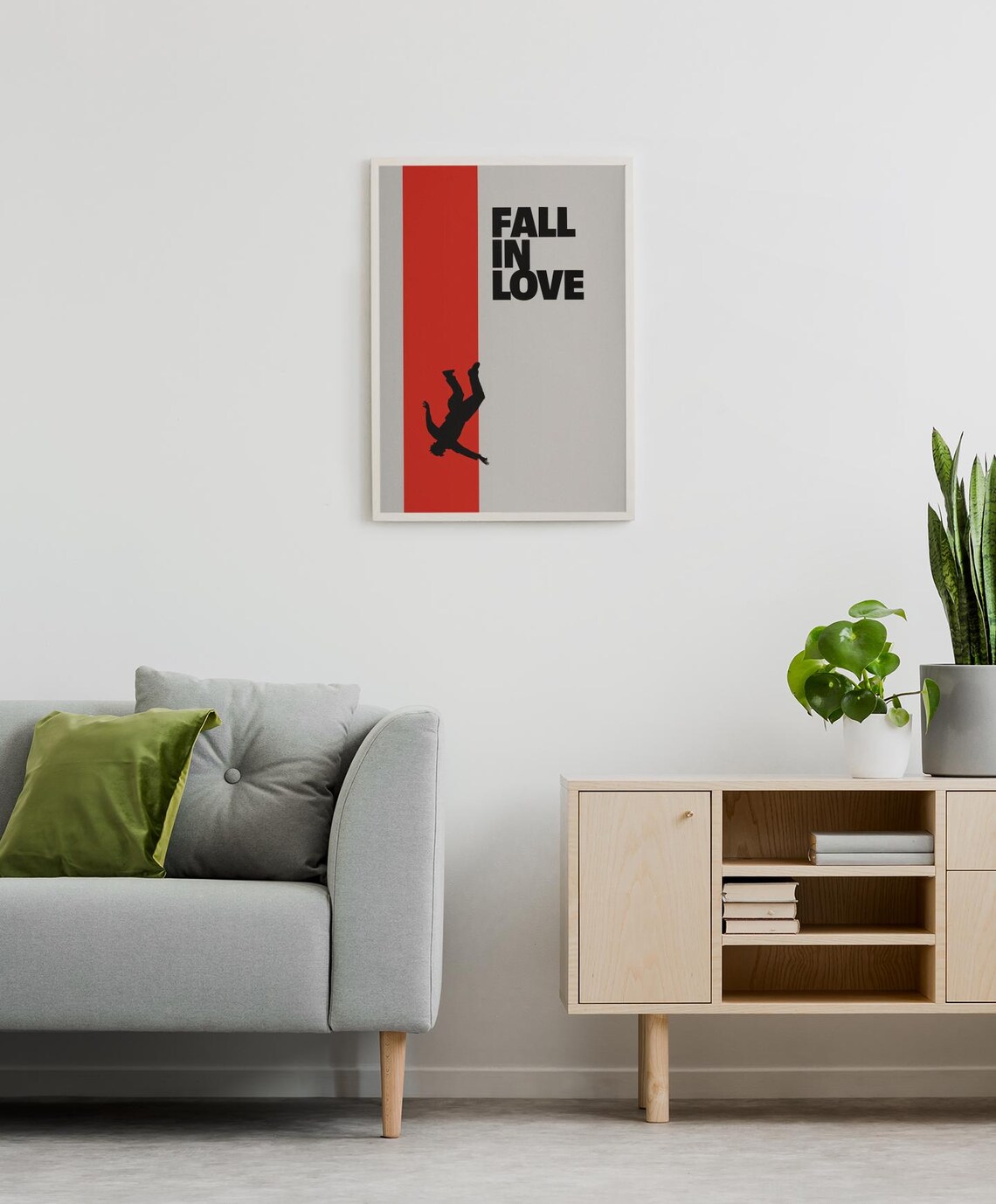 Minimalist Love Quote, Bold Romantic Statement - Image 2