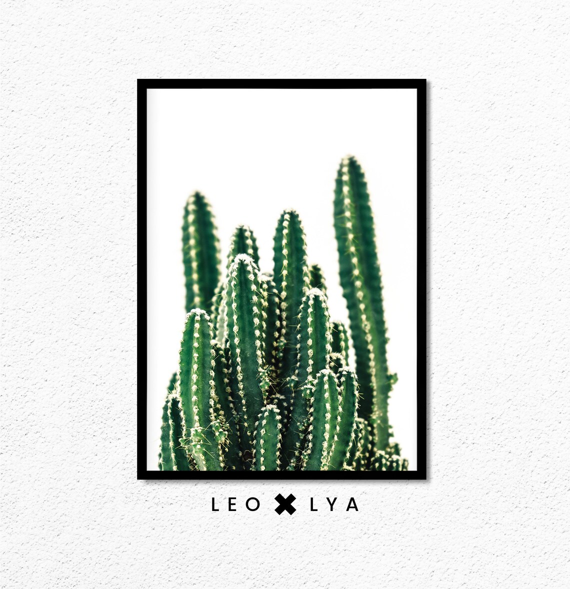 Cactus Print Set, Minimalist Arizona Botanical Art Print