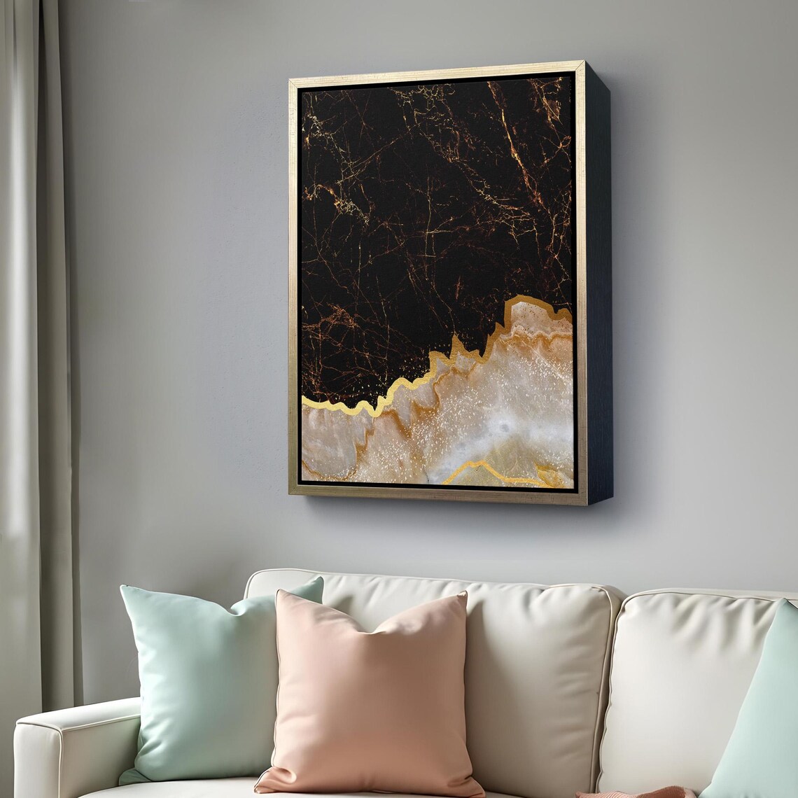 Marble Pattern Abstract Modern Art Print - Image 4