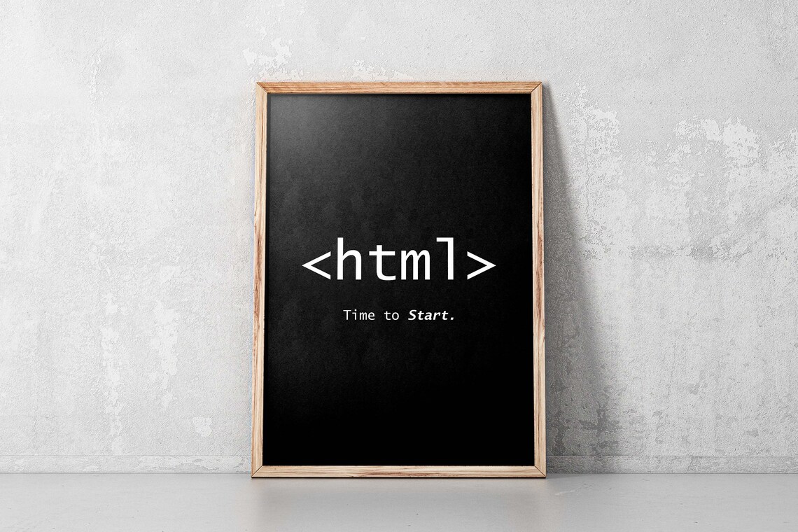 Html Poster, Coding Quote for Computer Room Decor - Image 7