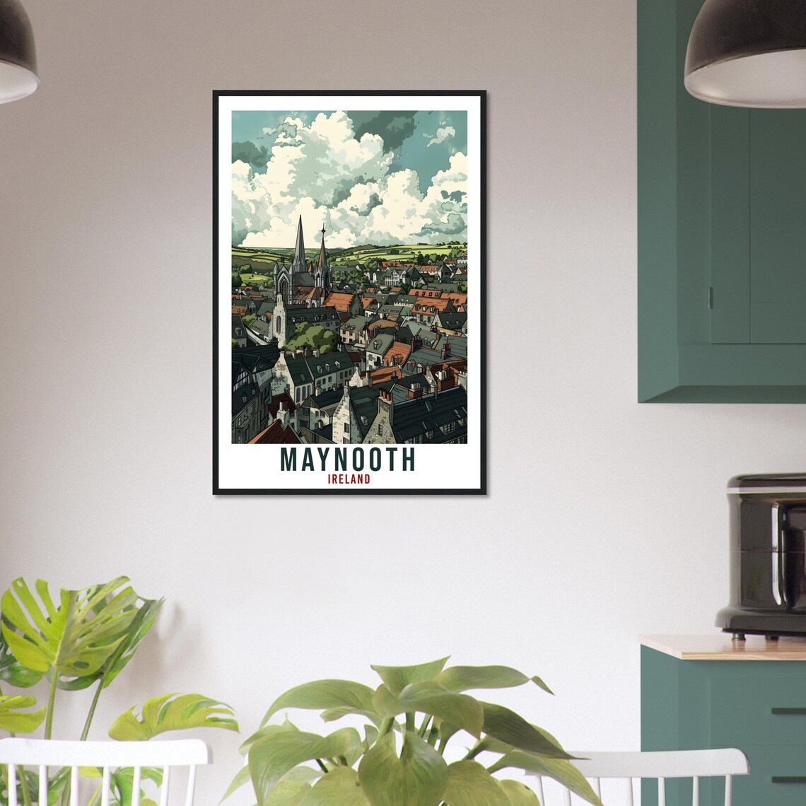 Maynooth Travel Poster, Ireland Wall Art - Image 3