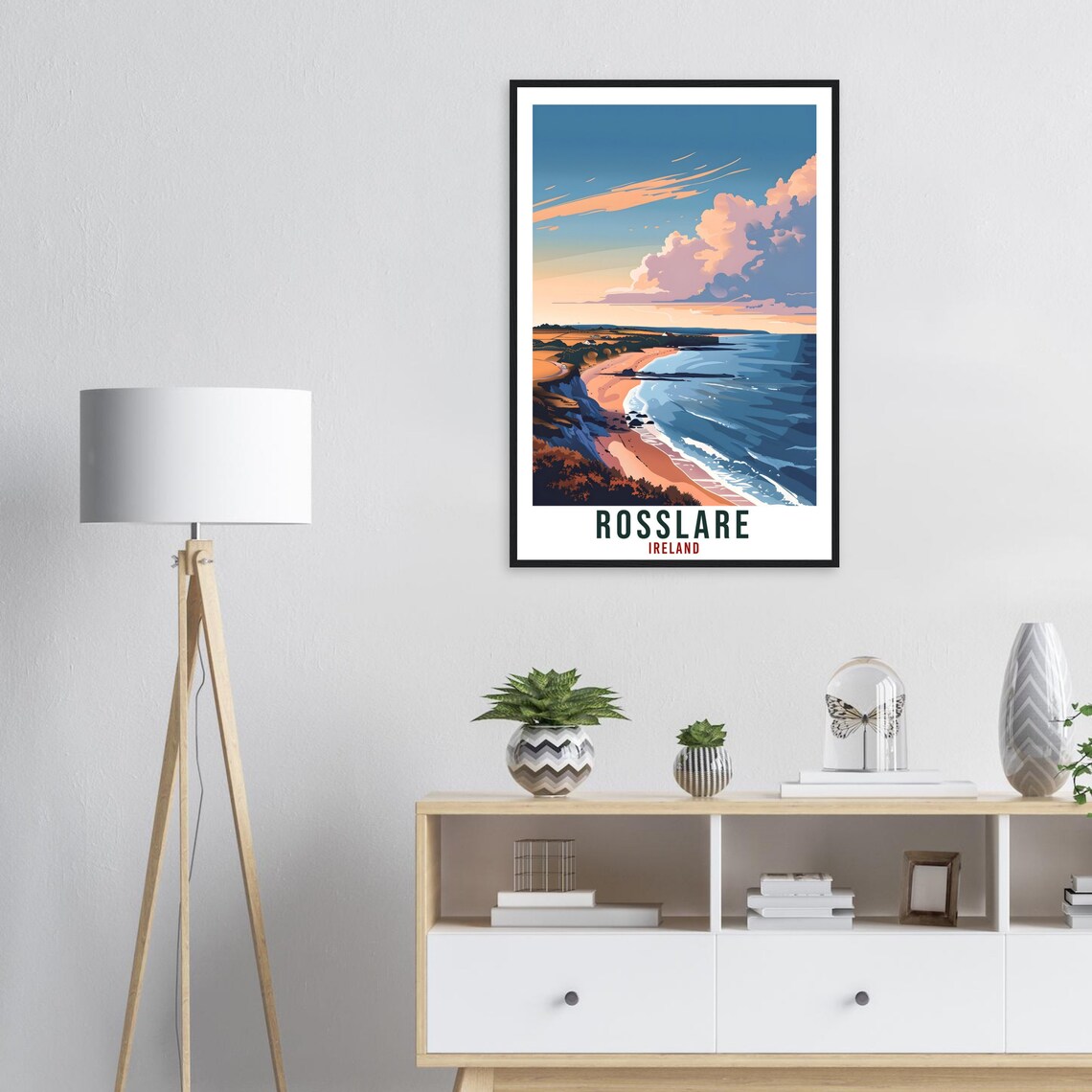 Rosslare Travel Poster, Ireland Wall Art - Image 3