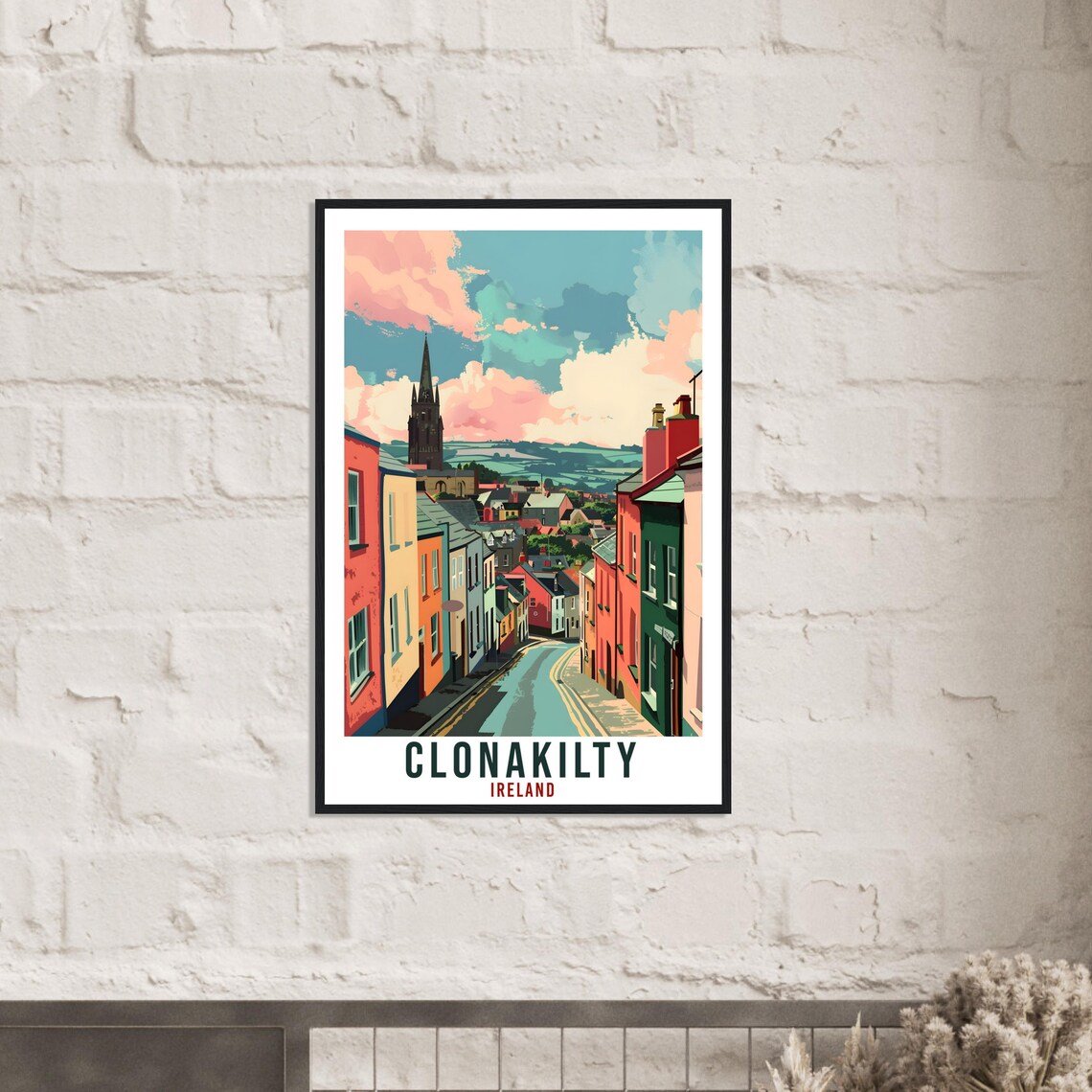 Clonakilty Travel Poster, Ireland Wall Art - Image 2