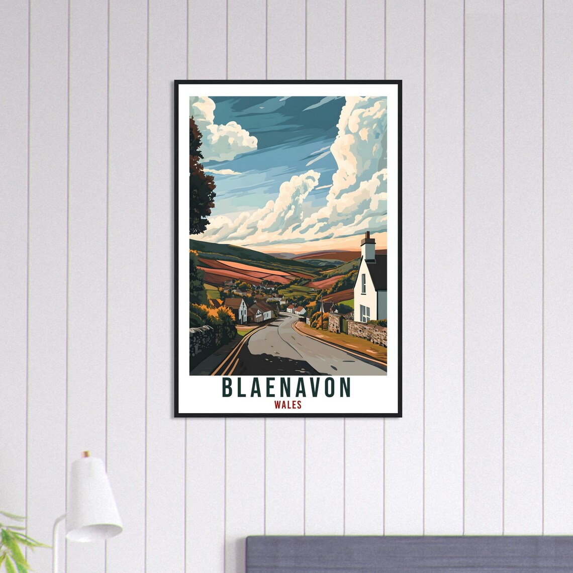 Blaenavon Travel Poster, Wales Home Decor - Image 3